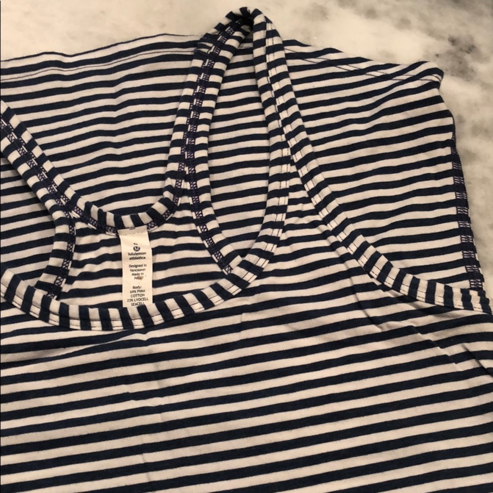 Lulu lemon Pima cotton racerback tank